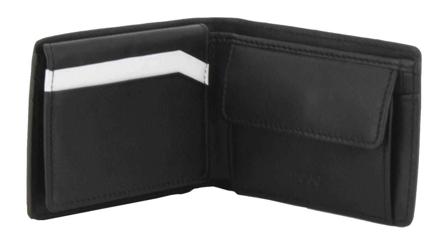 Hugo Boss Subway 6 Cc Flap Klapp Herren Portmonee Schwarz