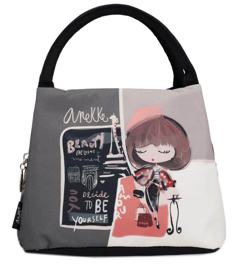 Isoliertasche Small Anekke Mademoiselle Nylon mit zarten Print