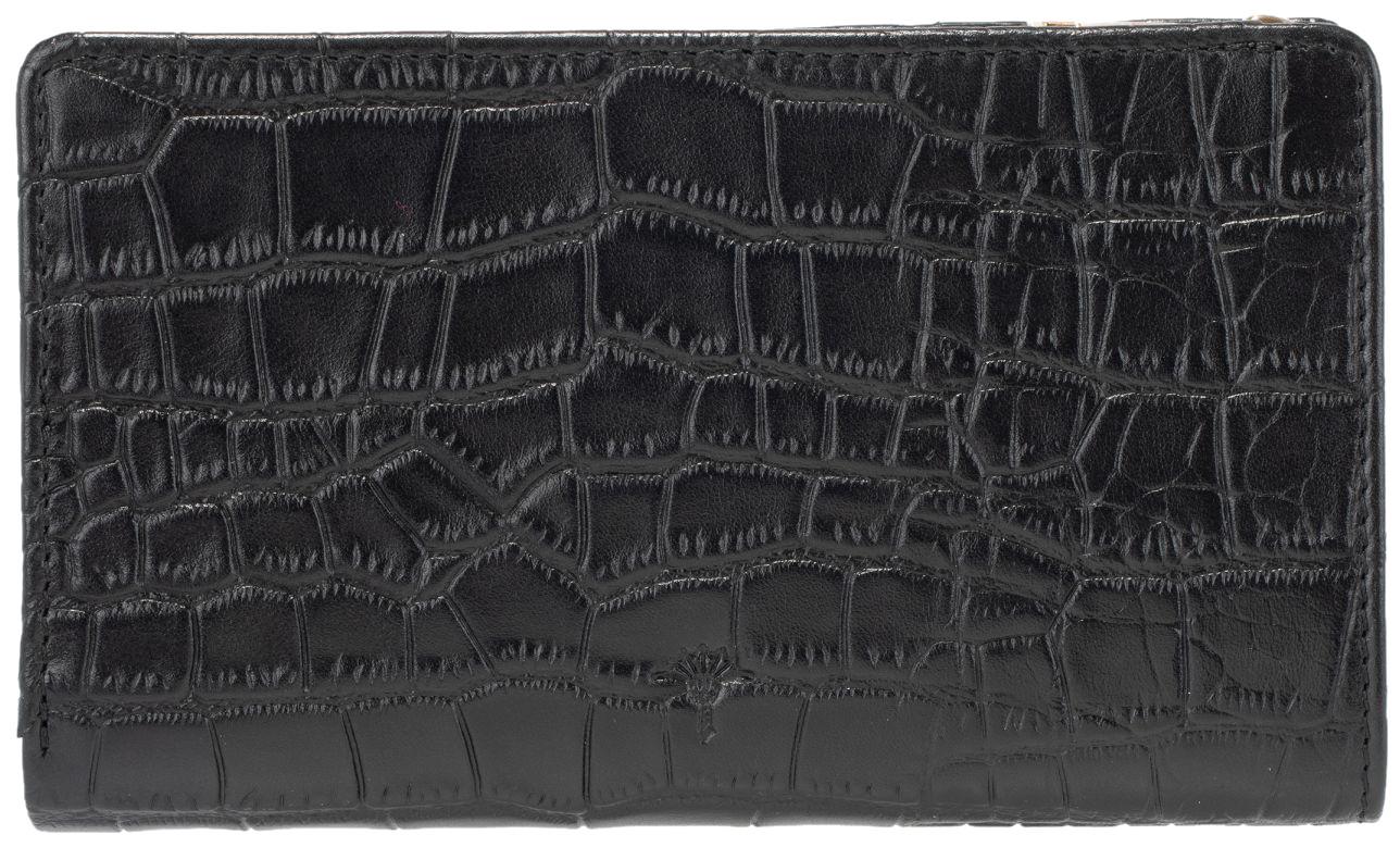 JOOP Lederbörse Damen Belinda Coccodrillo Black 