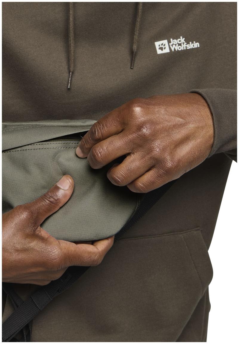 Jack Wolfskin Bauchtasche Konya Hipbag Stone Grau