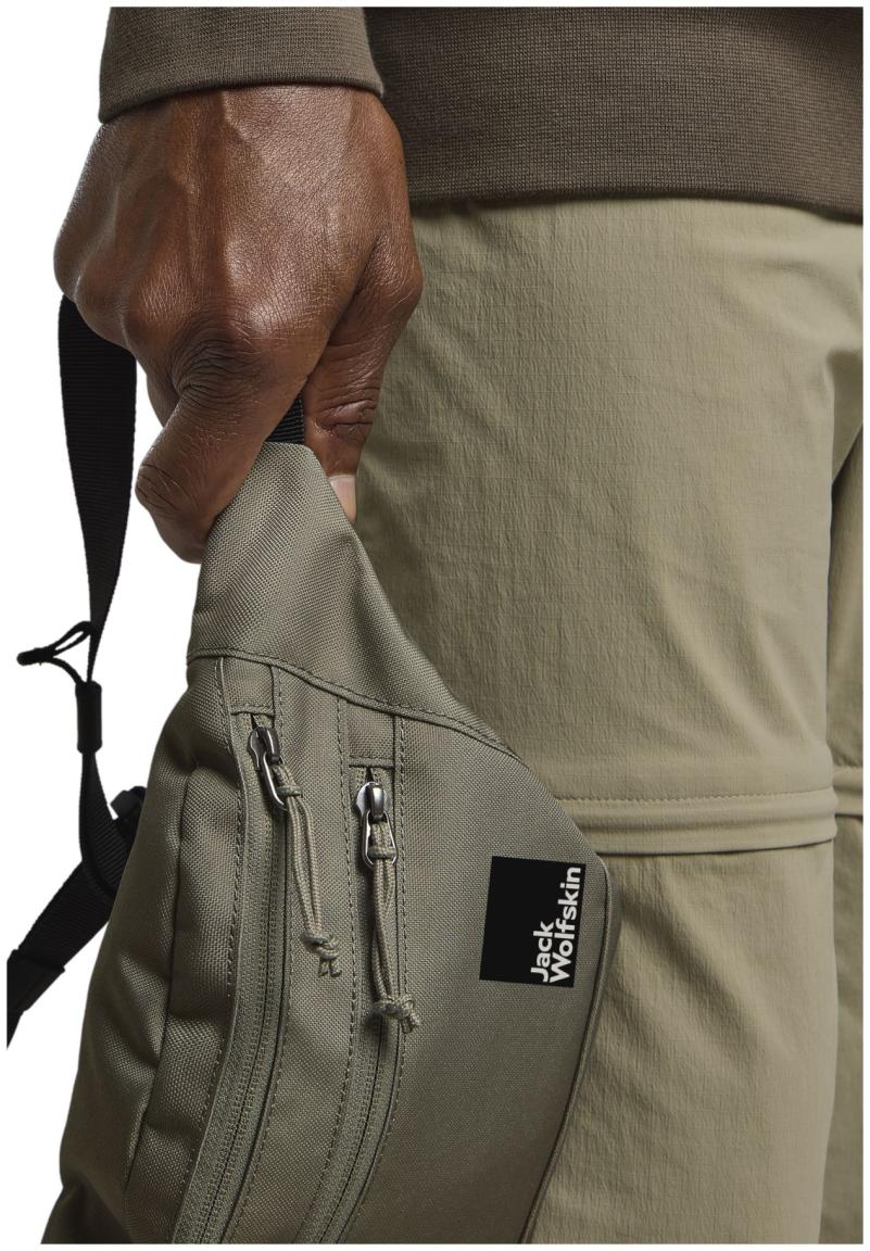 Jack Wolfskin Bauchtasche Konya Hipbag Stone Grau