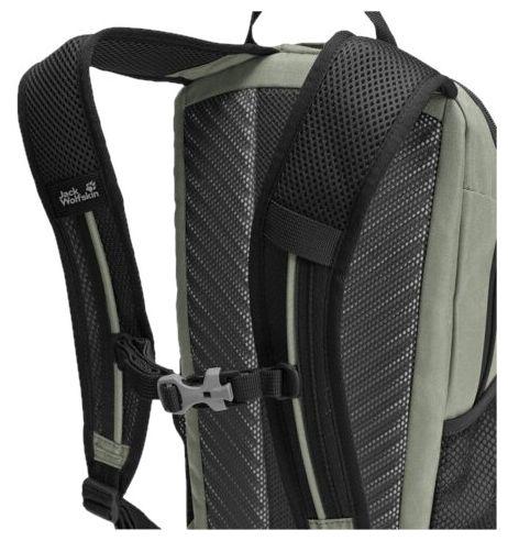 Jack Wolfskin Bike Backpack Velocity Lite 10 Sicherheitspfeife Mint Leaf