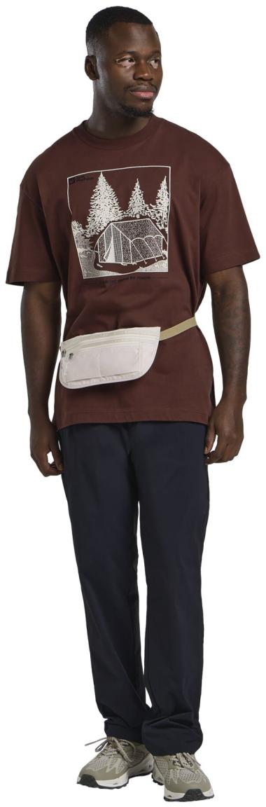 Jack Wolfskin Crossbodybag Document Belt De Luxe Sea Shell Beige