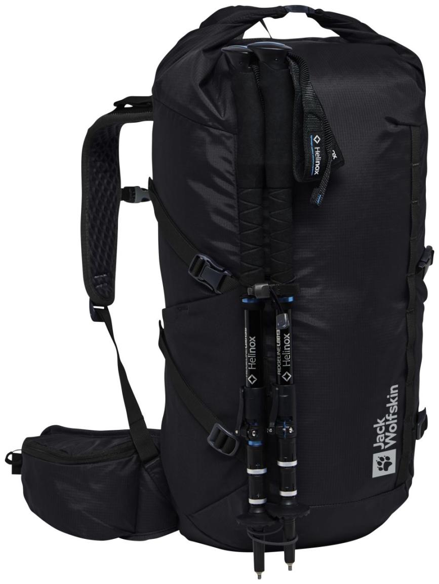 Jack Wolfskin Cyrox Shape 30 S-L Sportrucksack Höhenverstellbar schwarz