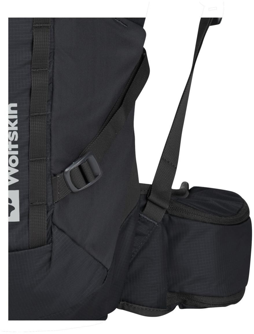 Jack Wolfskin Cyrox Shape 30 S-L Sportrucksack Höhenverstellbar schwarz