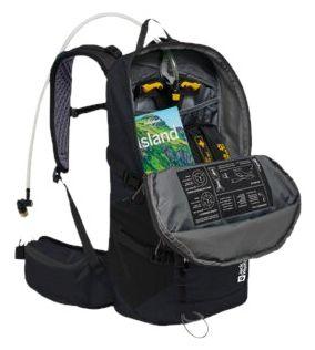 Jack Wolfskin Outdoorrucksack Cyrox Shape 25 Aerosphape pro Höhenverstellbar Anthrazit