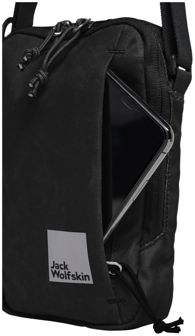 Jack Wolfskin Perlon Crossovertasche Konya Bag Black