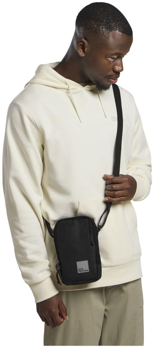 Jack Wolfskin Perlon Crossovertasche Konya Bag Black