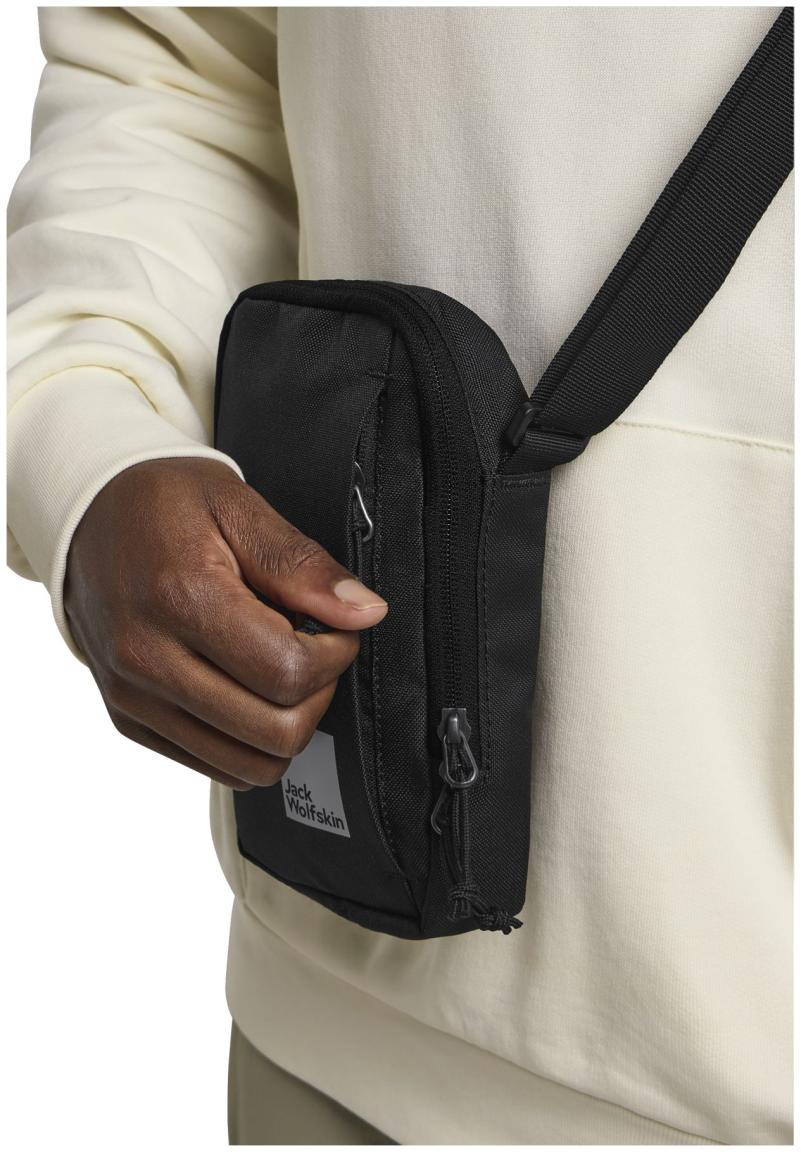 Jack Wolfskin Perlon Crossovertasche Konya Bag Black