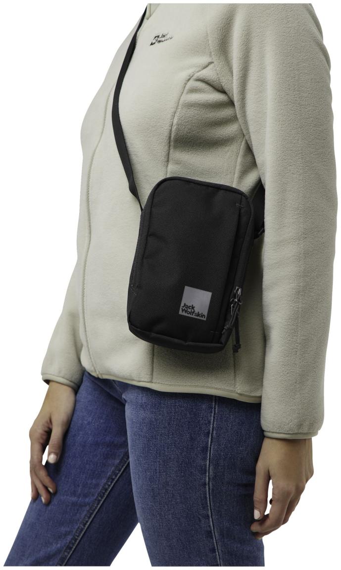 Jack Wolfskin Perlon Crossovertasche Konya Bag Black