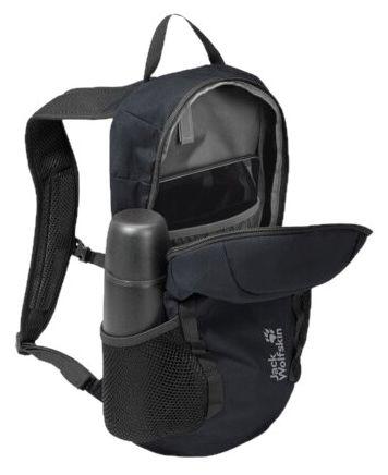 Jack Wolfskin sportlicher Tagesrucksack Velocity Lite 10 Liter Anthrazit Phantom Pfeife