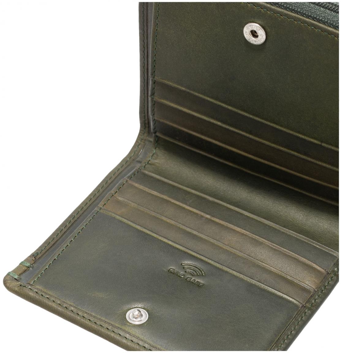 Jeansbörse Damen MAITRE Birkenfeld Alberta Light Green Oliv