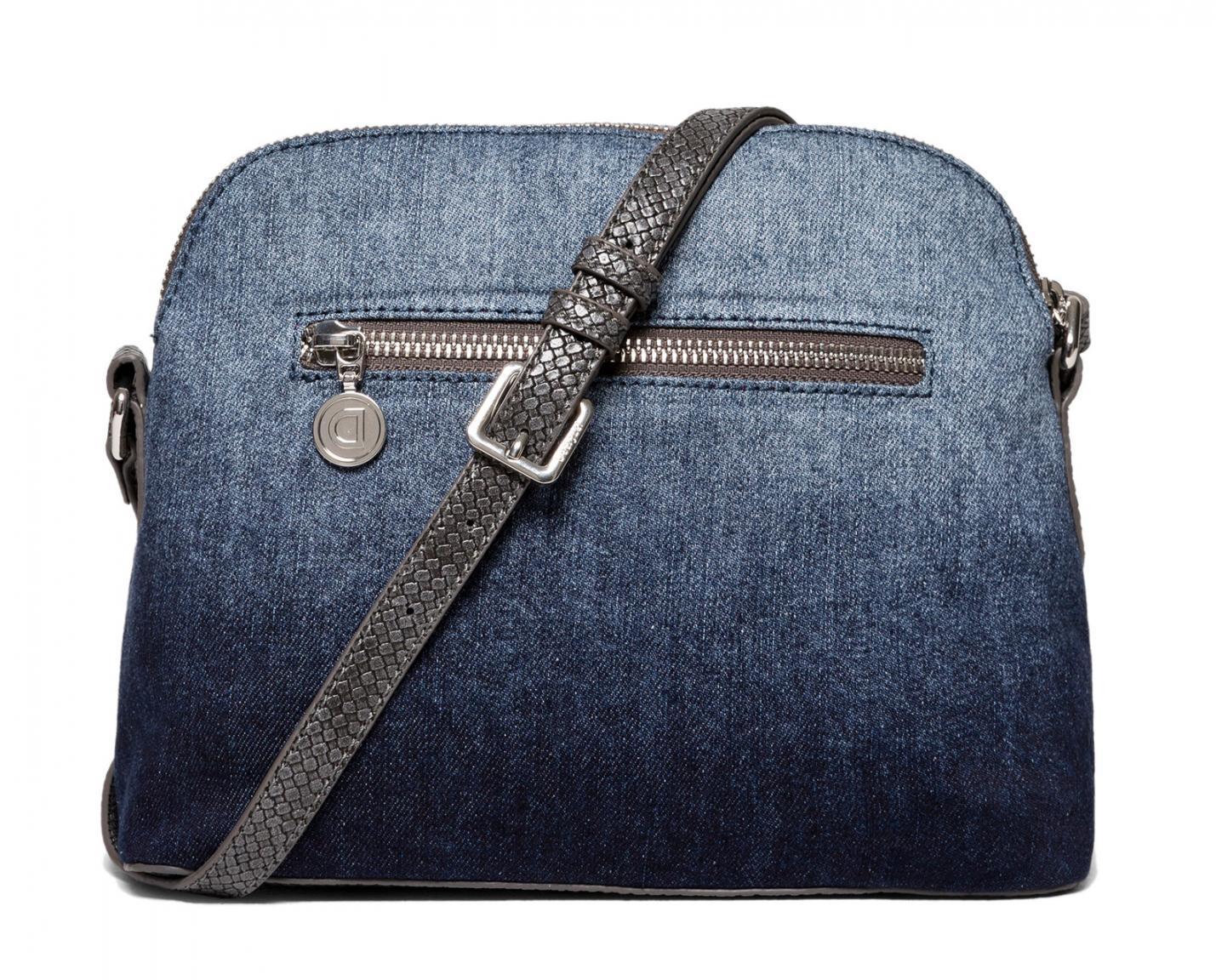 Jeanstasche Deia Desigual Seven Seas blau ombre geprägt