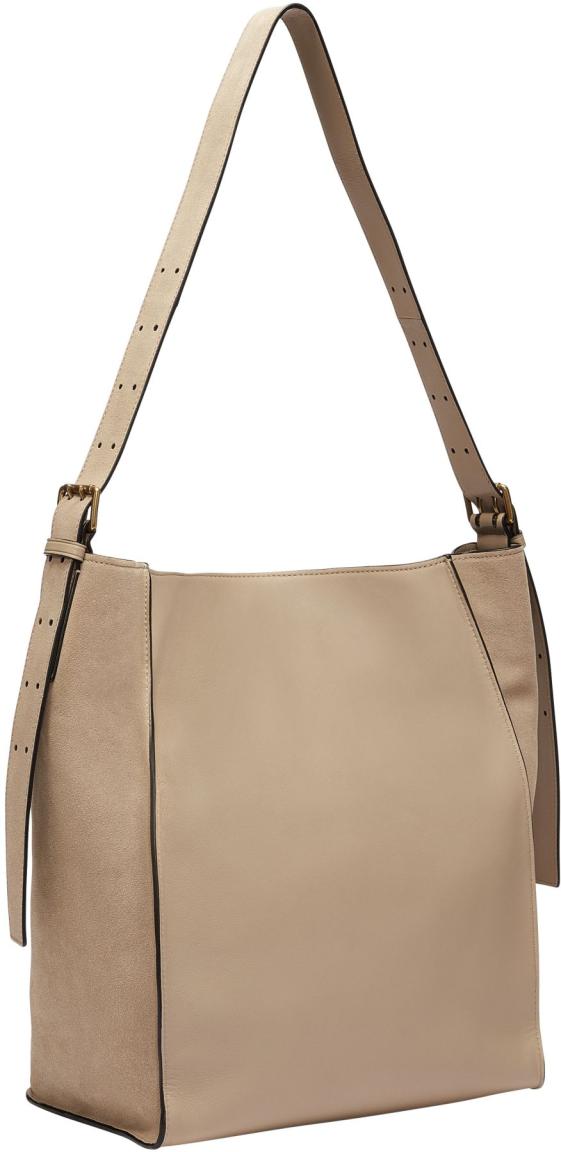 Jes Hobo Large Liebeskind Berlin Beuteltasche Ledermix Natural Camel