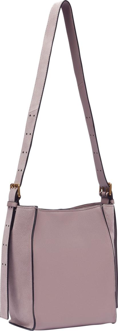 Jes Hobo S Liebeskind Berlin Old Rose Altrosa Leder Beuteltasche klein