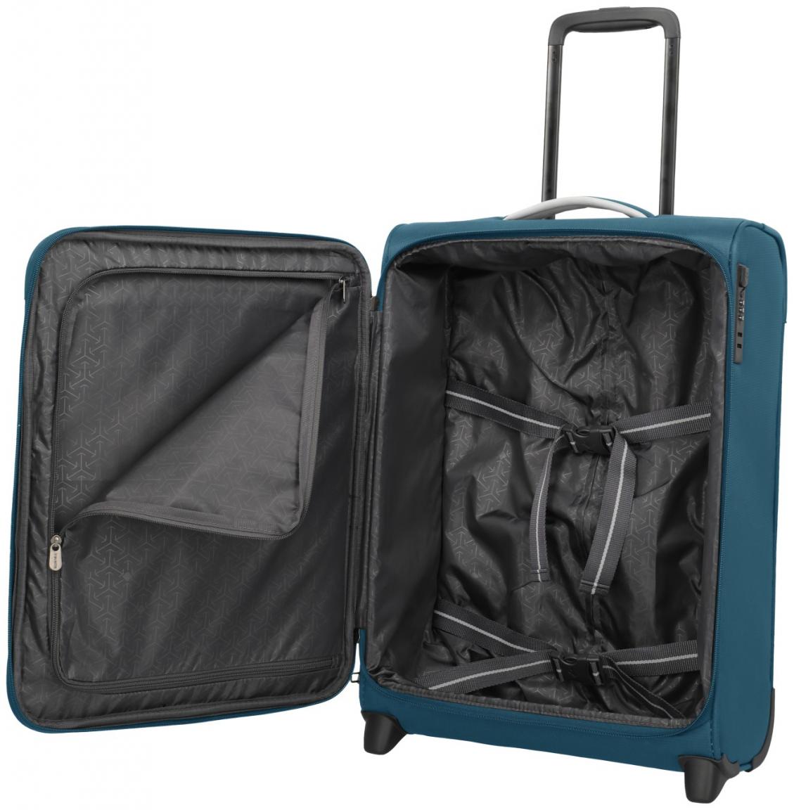 Jetpack Multi Light 2 Rad Cabin 55cm Petrol Rollenkoffer Travelite