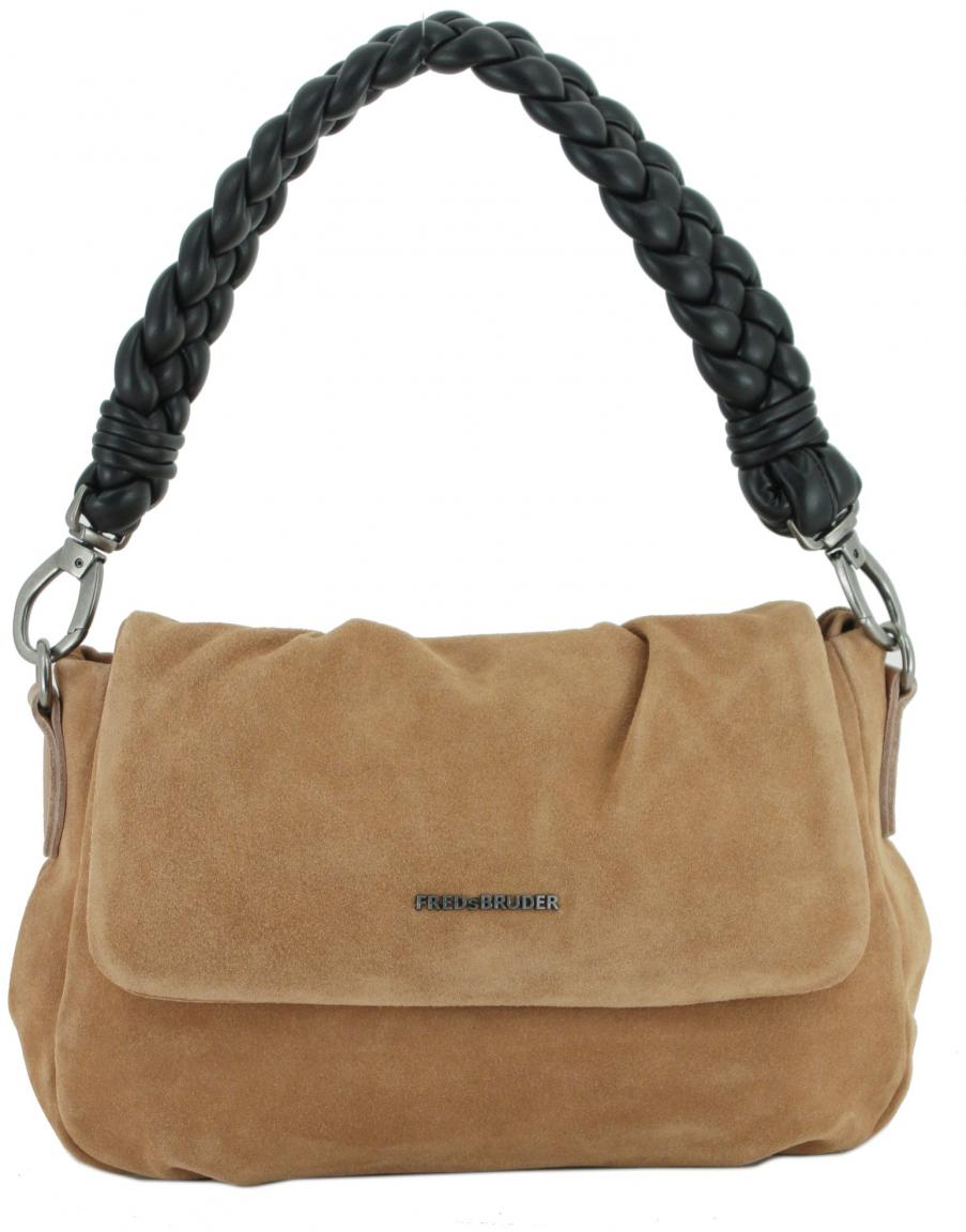 Jo Shoulderbag Flap dunkelgrau Antracite FREDsBRUDER Schultertasche