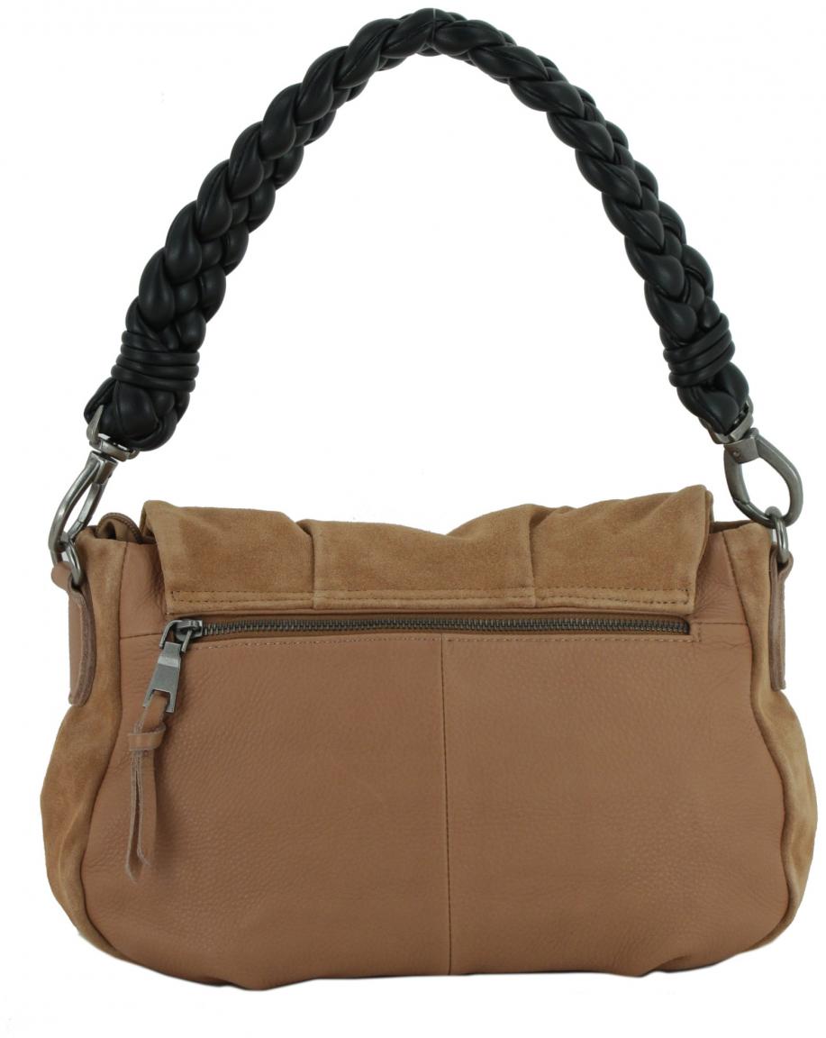 Jo Shoulderbag Flap dunkelgrau Antracite FREDsBRUDER Schultertasche