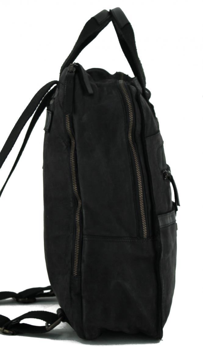 Jonas grosser Laptoprucksack Harbour2nd Ash schwarz