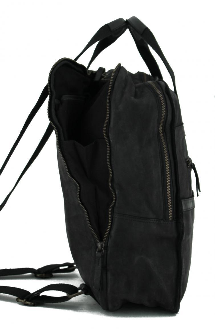 Jonas grosser Laptoprucksack Harbour2nd Ash schwarz