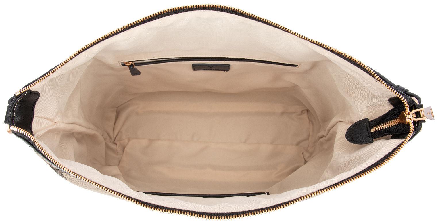 Joop Handtasche Alara Hobo Mosaico Stoff Cornflower Morel
