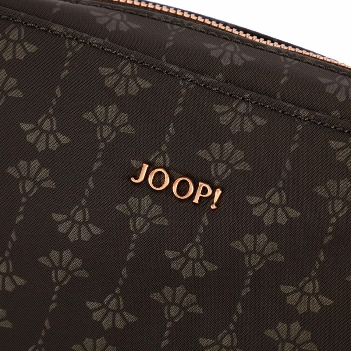 Joop Perlon Schultertasche Black mit Schimmer Jasmina Collana Tessuto