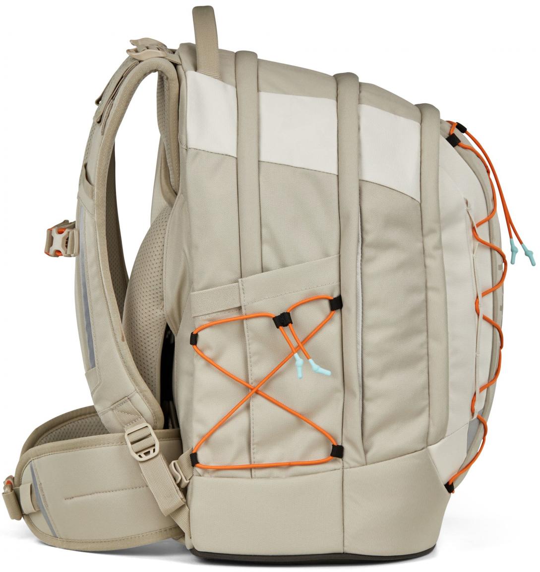 Jugendranzen Satch Pack Crossed Sand orange recycelt beige