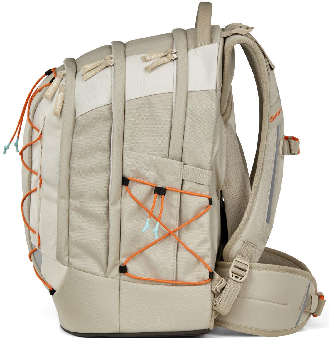 Jugendranzen Satch Pack Crossed Sand orange recycelt beige