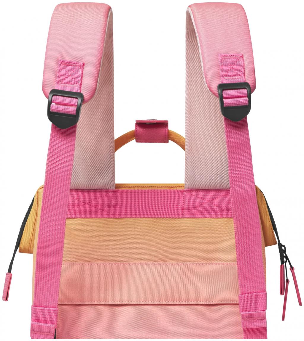 Jugendrucksack Cabaia Adventurer Small Cabourg Tie and Dye Orange vegan