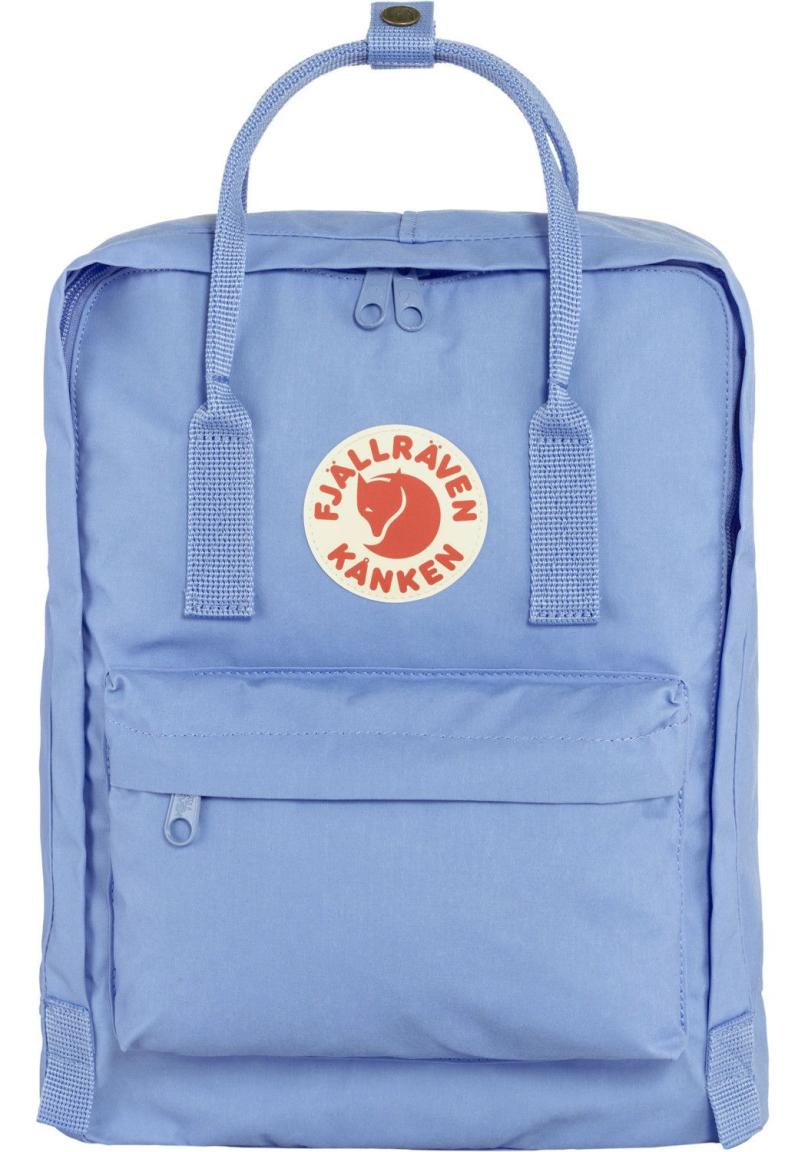 Jugendrucksack Fjällräven Kanken Ultramarine reflektierend Sitzkissen