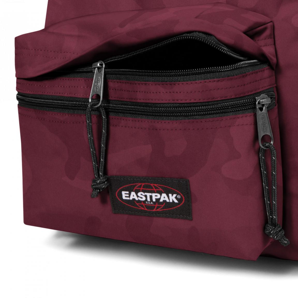 Jugendrucksack Laptopfach Eastpak Padded Rot Musterung Zipplr Rückenpolsterung
