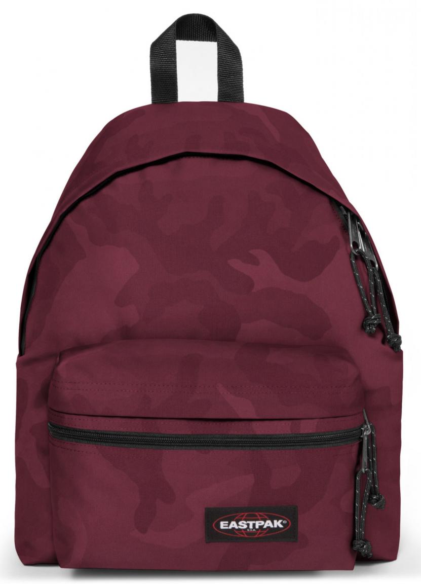 Jugendrucksack Tonal Camo Red Eastpak Padded Zipplr weinrot