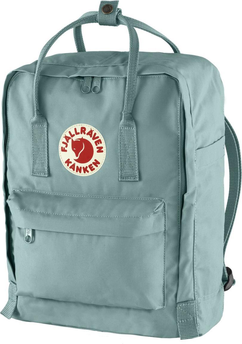 Jugendrucksack blau Fjällräven Kanken Sky Blue Sitzkissen