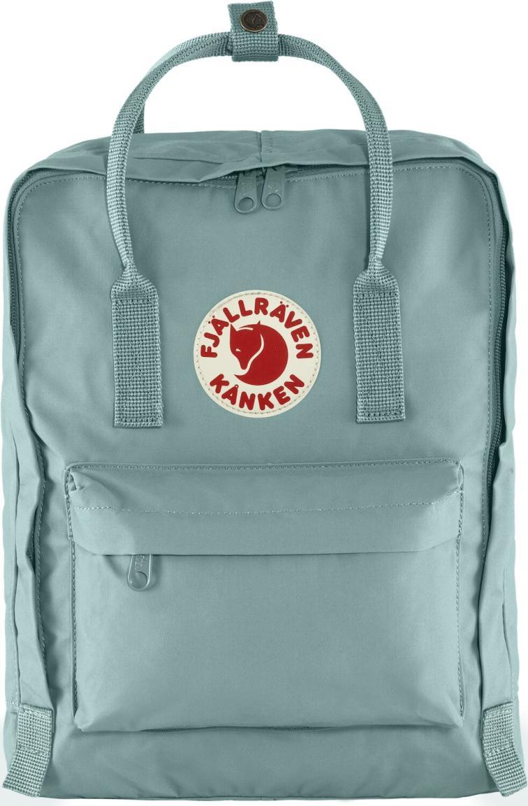 Jugendrucksack blau Fjällräven Kanken Sky Blue Sitzkissen