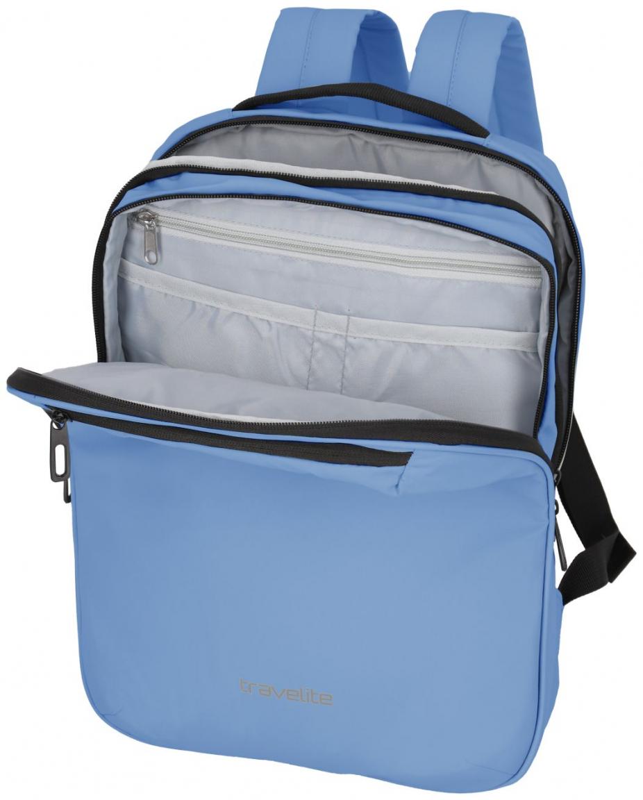 Jugendrucksack hellblau Travelite Basics Plane RV