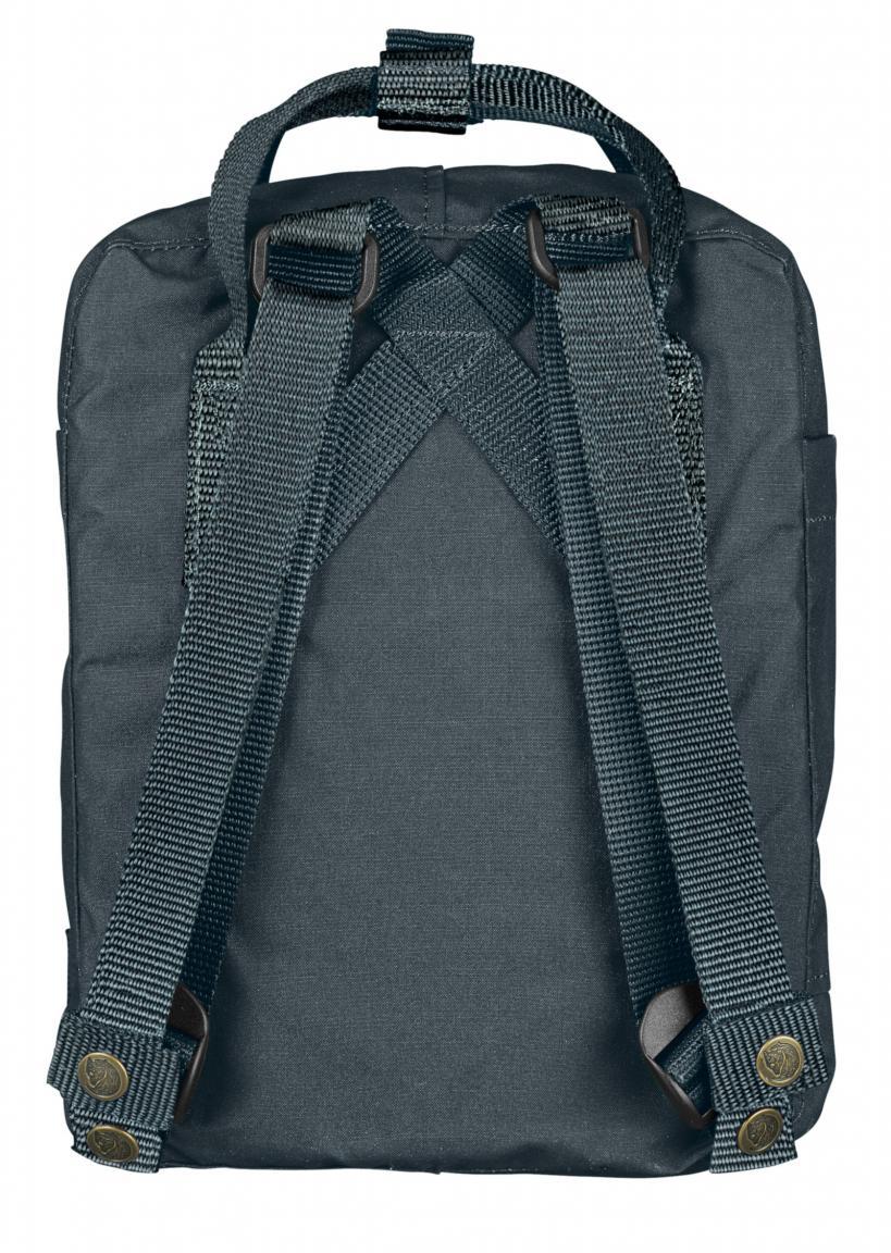 Jugendrucksack hellgrau Fjällräven Kanken Mini Fog Sitzkissen