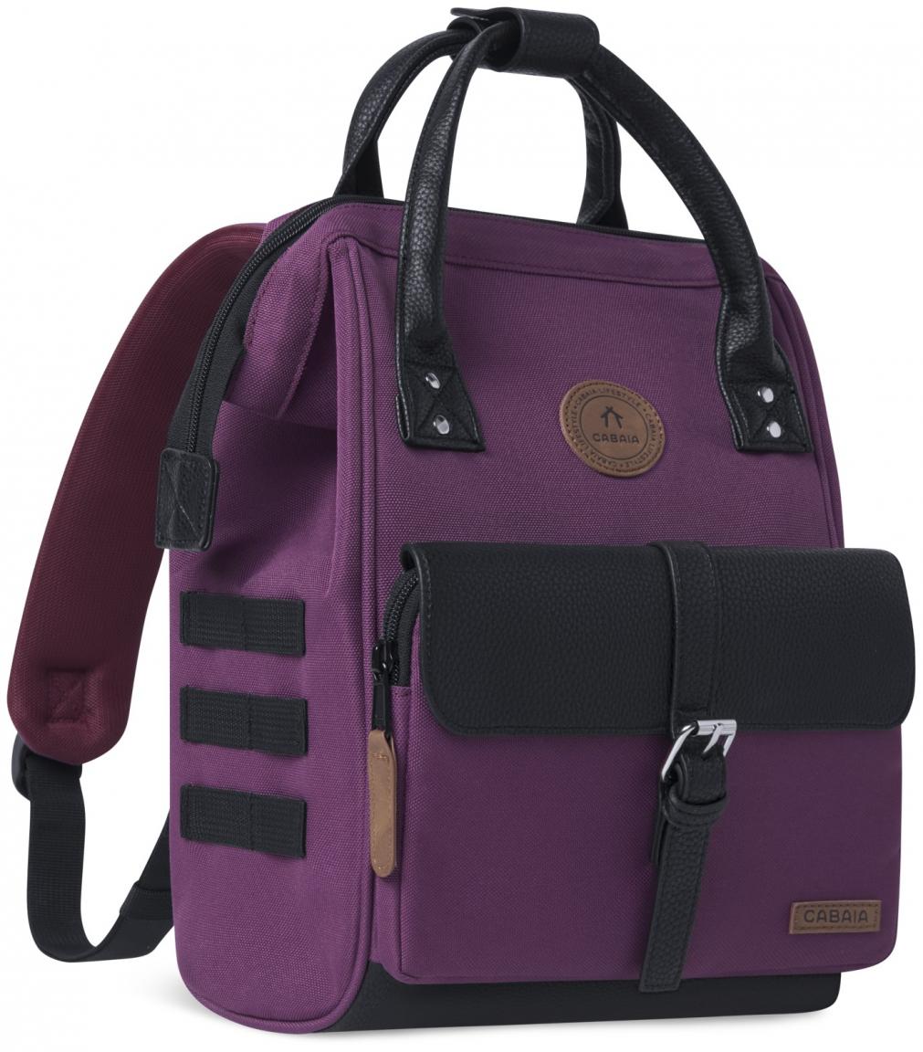 Jugendrucksack lila mit Wechseltasche Cabaia Adventurer Small Singapour