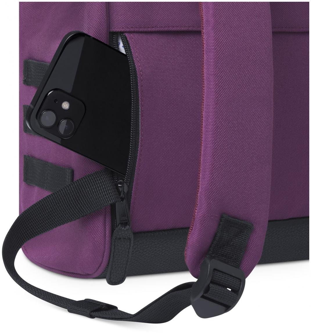 Jugendrucksack lila mit Wechseltasche Cabaia Adventurer Small Singapour