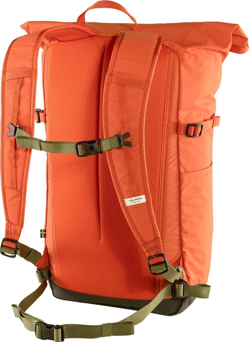 Jugendrucksack orange Rowan Red Laptop Fjällräven High Coast Foldsack 24