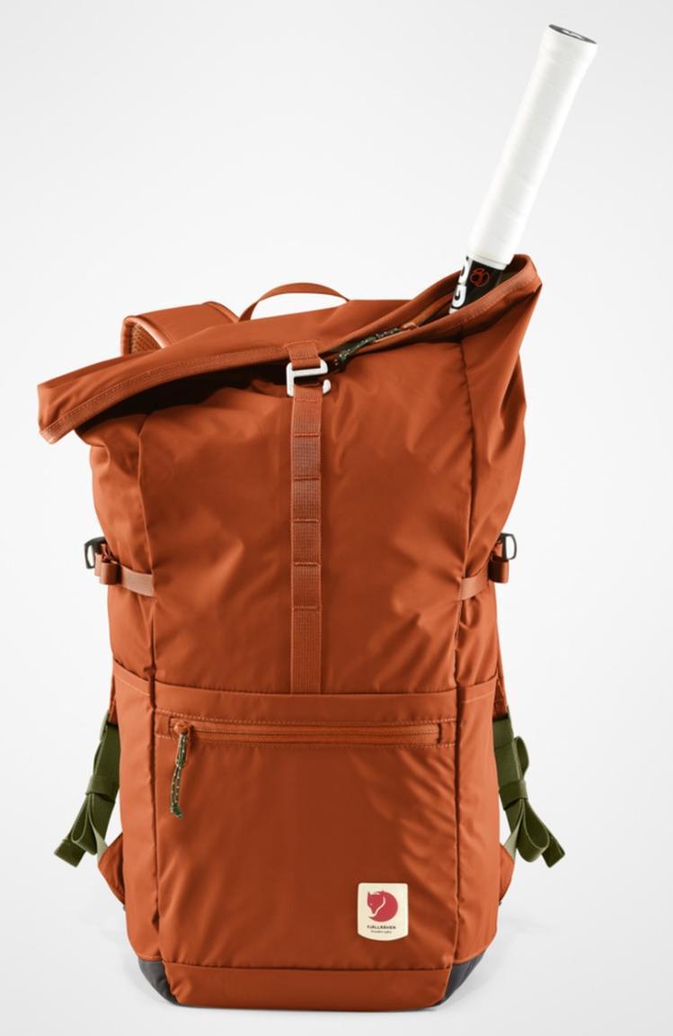 Jugendrucksack orange Rowan Red Laptop Fjällräven High Coast Foldsack 24