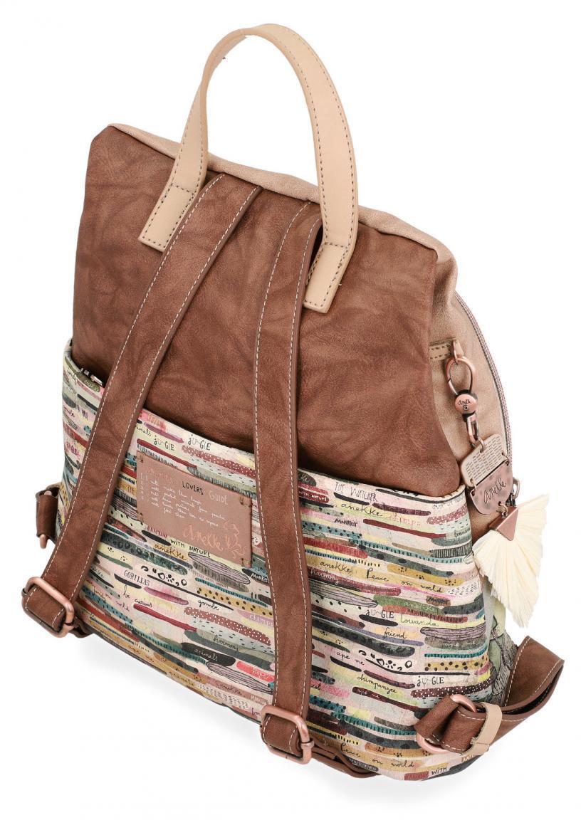 Jungle The Watcher Rucksack Anekke Strasssteine beige,grün