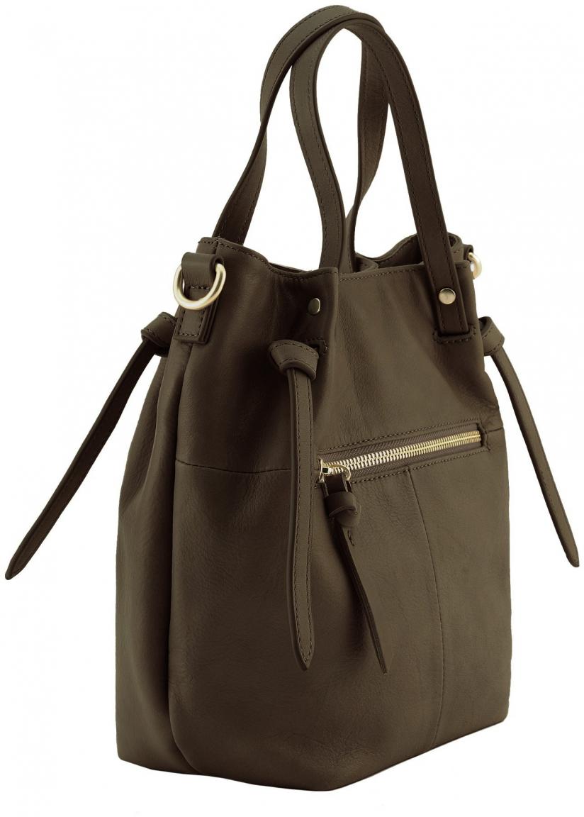 Just Easy Little Basket Handtasche FREDsBRUDER grünbraun