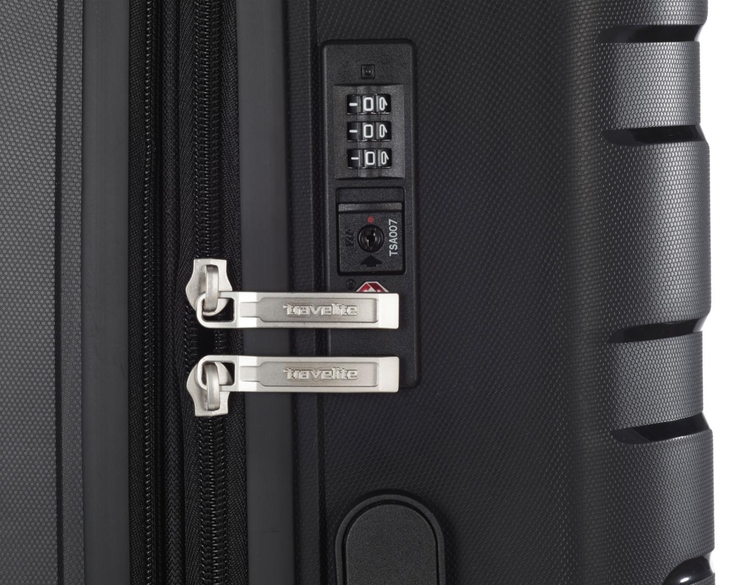 Kabinengepäck Trolley Pink Travelite Kosmos S 55cm Hartschale