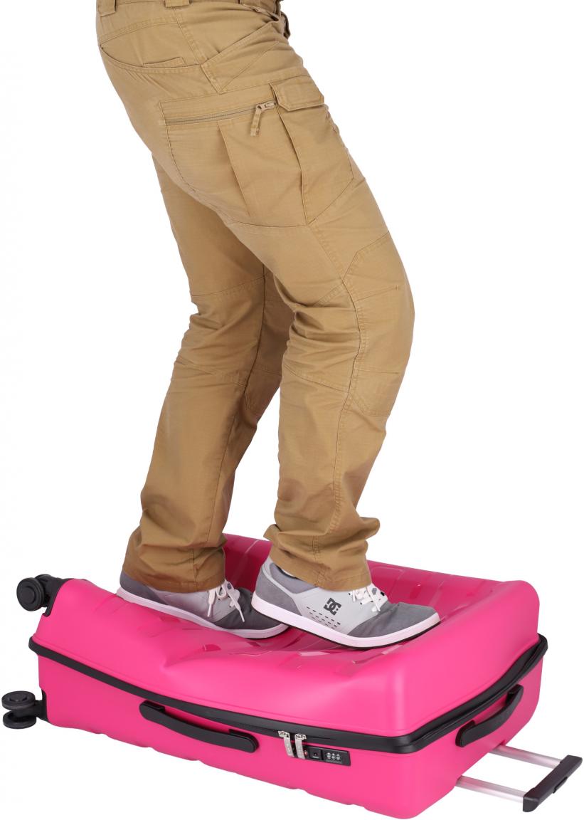 Kabinengepäck Trolley Pink Travelite Kosmos S 55cm Hartschale