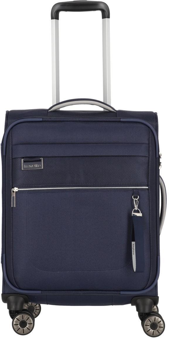 Kabinenkoffer 4W Trolley S 55cm Travelite Miigo Tiefseeblau Weichgepäck