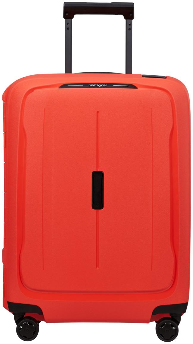 Kabinenkoffer Essens Spinner S 55cm Hartschale Lava rot Samsonite