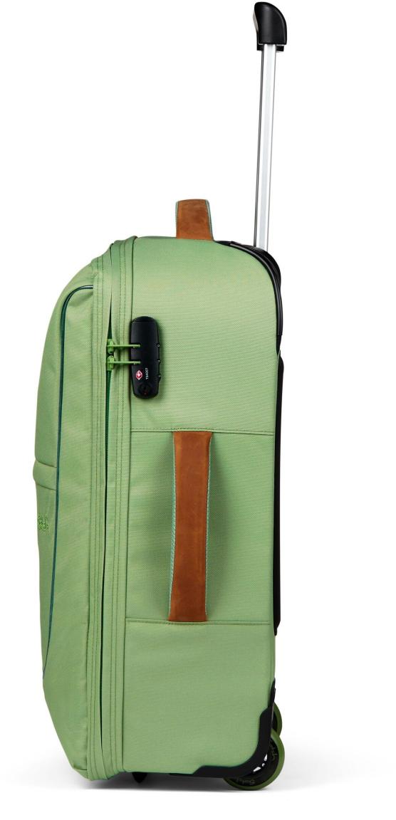 Kabinenkoffer grün Satch Travel Flow S 54cm Pure Jade Green recycled