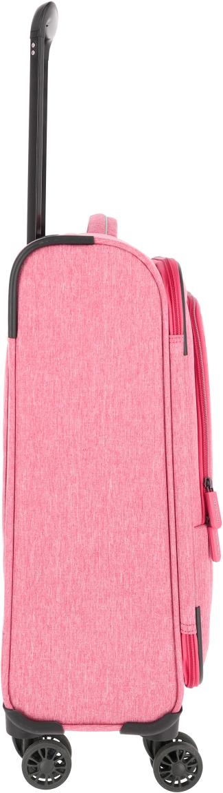 Kabinenkoffer pink Travelite Boja 4-Rad-Trolley S 55cm