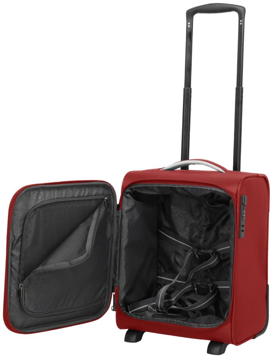 Kabinenkoffer rot Travelite Jetpack Wings 2 Rad Cabin XS 40cm