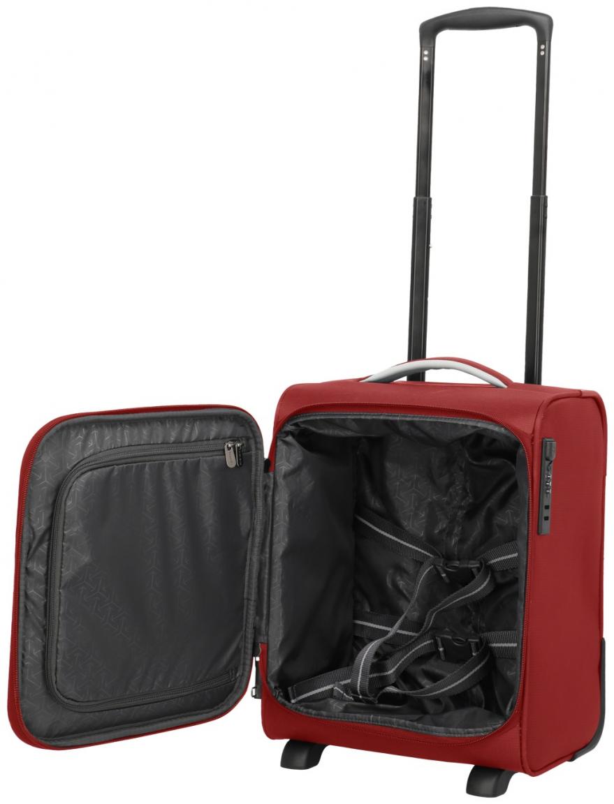 Kabinenkoffer rot Travelite Jetpack Wings 2 Rad Cabin XS 40cm